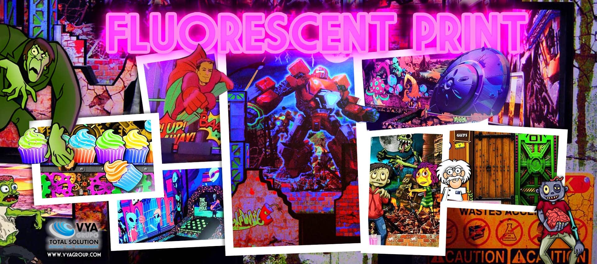 VyA Fluorescente Print