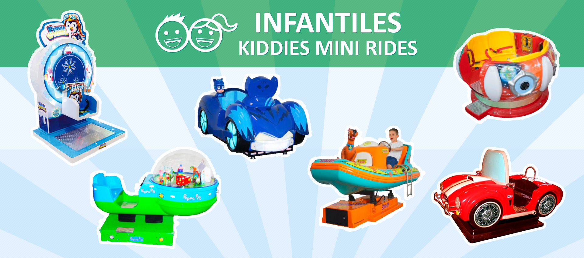 VyA Infantiles Kiddies Mini Rides